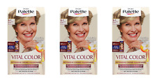 3x Poly Palette Vital Color Intensive Creme-Haarfarbe 8-1 Mittelaschblond EA2719