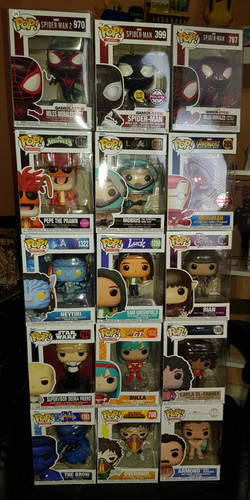 Funko pop figuren - figuren, sammlung