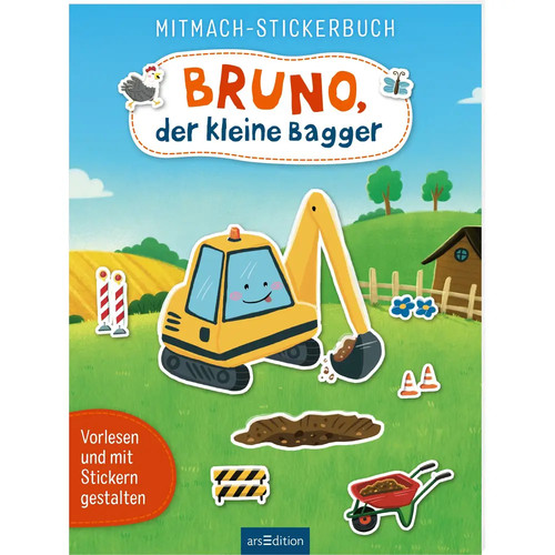 Mitmach stickerbuch bruno - mitmach-stickerbuch,