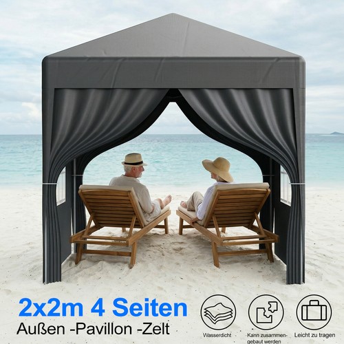 Pavillon 2x2m stabil - pavillon,