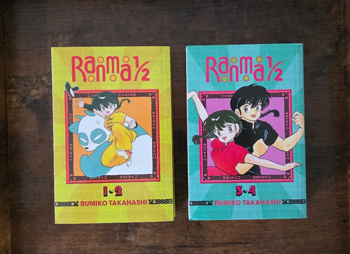 Ranma manga volume 1 2 - ranma, manga: