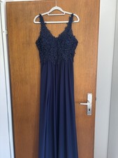 Abendkleid dunkelblau - abendkleid,,