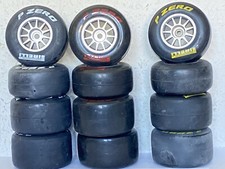 3 Satz(12 Stück F1-RB7 DeAgostini Räder(Super-Soft/Soft,Medium,/für H/V-Achse