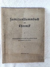 antikes Familienstammbuch