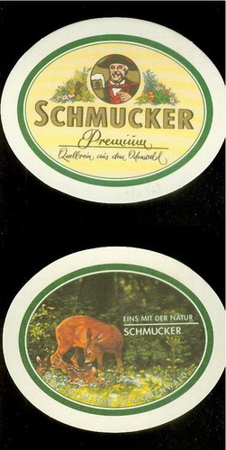 Bierdeckel schmucker bier - bierdeckel,