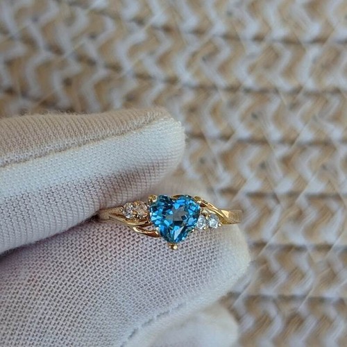Vintage ring mit natürlichem - vintage,