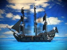 Klemmbausteine Black Pearl Fluch Der Karibik My MOC Piratenschiff Jack Sparrow ☠