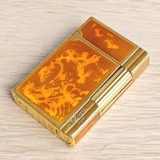S.T. Dupont Gatsby Lighter | Laque de Chine | Modern Art | Burgundy