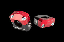 Lenkerklemmen 28mm KRM schwarz