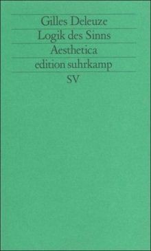 Logik des sinns edition - logik, (edition
