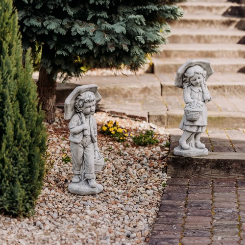 Junge und mädchen - mädchen, set