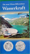 5 € 2003 Österreich 5€ Wasserkraft st. in Blister