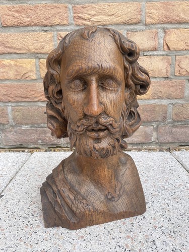 Große alte heiligenfigur - alte,