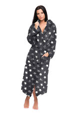 DAMEN MIKROFASER BADEMANTEL SAUNA B-WARE GRAU NEU GR. 38 M (1462-FO-456