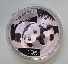 China 10 Yuan Panda 2008 1 oz