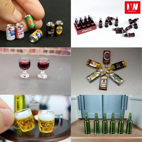 Diorama bier whiskey cola - 1/18,