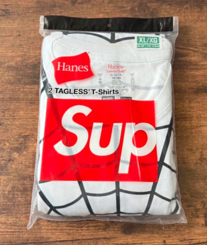 Supreme hanes 2er - hanes, pack