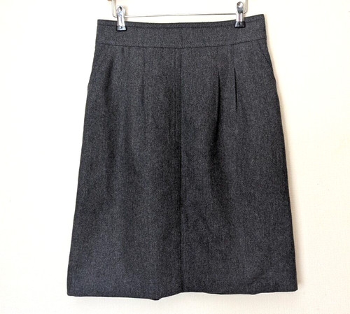 Hallhuber wollrock grau - 38,