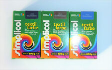 ★ 10 Päckchen Simplicol Textilfarbe 25g von Brauns-Heitmann ★ freie Farbwahl ★