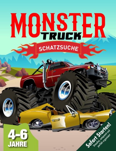 Auto-Monstertruck-Schatzsuche