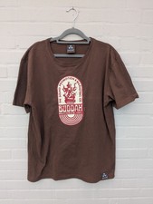 T-Shirt Buddha Records Inc. Gr. 2XL XXL Kraftwerk Braun Sound Promotion