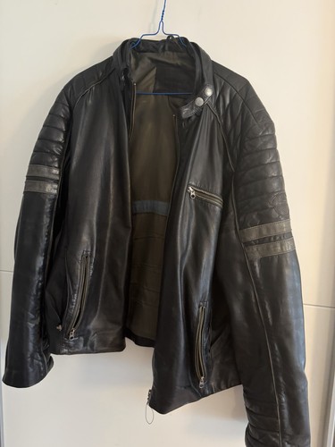 Lederjacke schwarz xxl - schwarz, xl/xxl