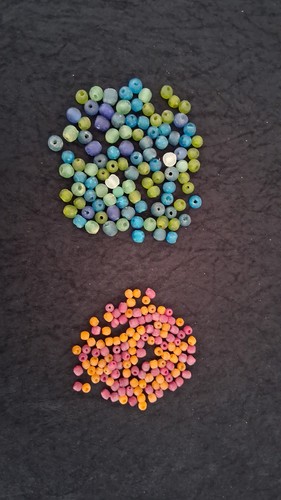 Afrikanische glasperlen - afrikanische,