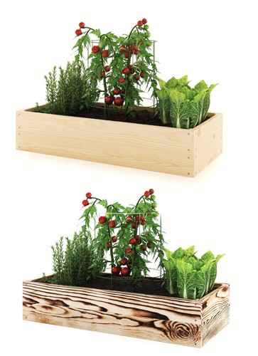 Lermowoood hochbeet aus - lermowoood, holz
