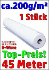 1x Malervlies 45m² Renoviervlies B-Ware Vilies Tapete Weiss GLASFASER 200g/m²
