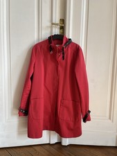 Herbstmantel Rot weit Gr44