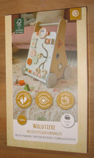 bieco Lauflernwagen Holz - Baby Lauflernhilfe - Laufwagen - Gehhilfe