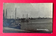 Foto AK CONSTANZA in Rumänien 1. WK 1918 Hafen mit Schiffen     ( 145094