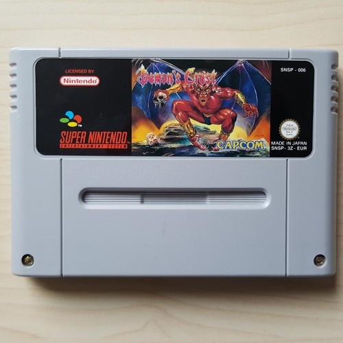 Demon crest super nintendo - demon's,