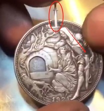 Hobo Nickel Münze Morgan