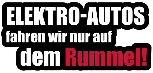 Aufkleber elektro autos fahren - aufkleber,