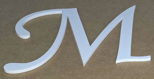 Buchstaben weiß kanten - 3d,