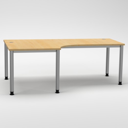 Eckschreibtisch nova 200x120cm - eckschreibtisch,