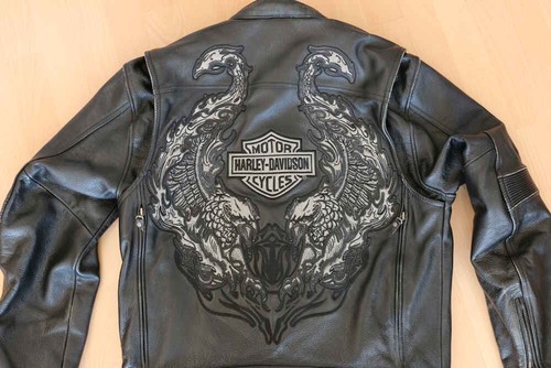 Rare harley davidson leder - rare,