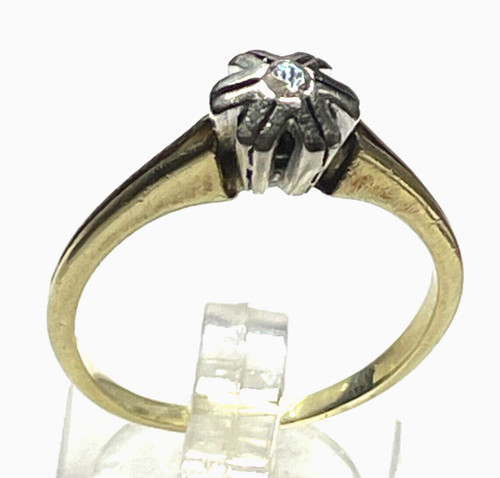 Klassisch solider 585 gold - solider,