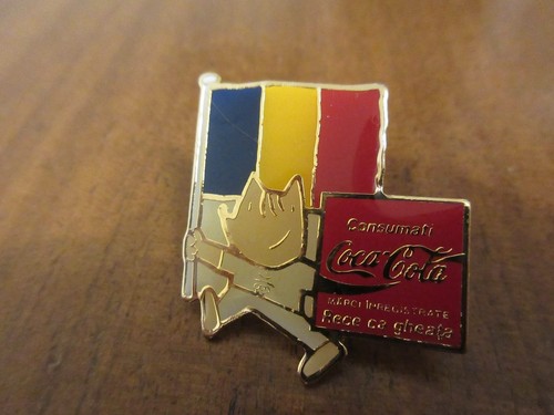 Coca cola pin olympia - pin, 1992