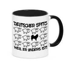 Tasse black sheep deutscher - black,