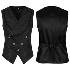 Herren Vintage Weste Steampunk