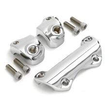 Chrome 1" Handlebar Riser Top