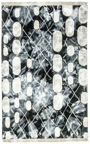 Modern carpet hand knotted