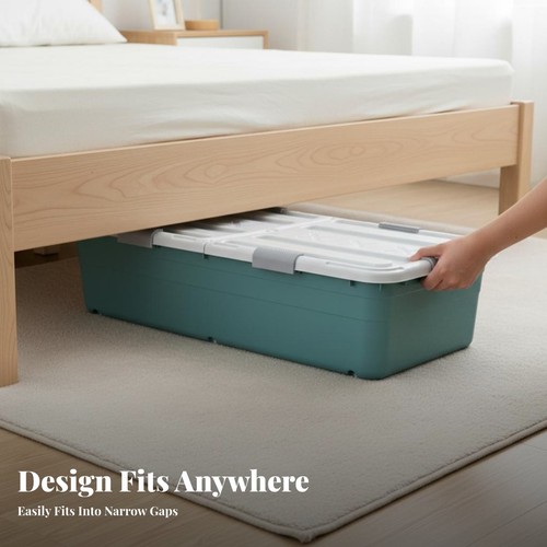 Flacher bettkasten organizer - flacher, bettkasten-organizer