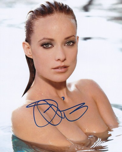 Olivia wilde signed - signed, autogramm
