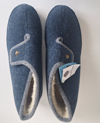 Bequemer damen hausschuh mit - bequemer,