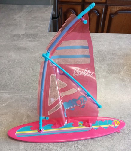 Barbie lets windsurf - go,