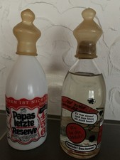 2 x Schnapsbaby-Flaschen mit Sauger Scherzflasche Papa Vater werden Baby Sprüche