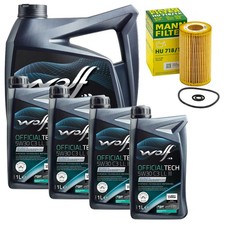 Motoröl Set WOLF OFFICIALTECH